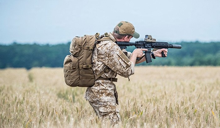 Plecak wojskowy Helikon-Tex Ratel 20-40 l Coyote