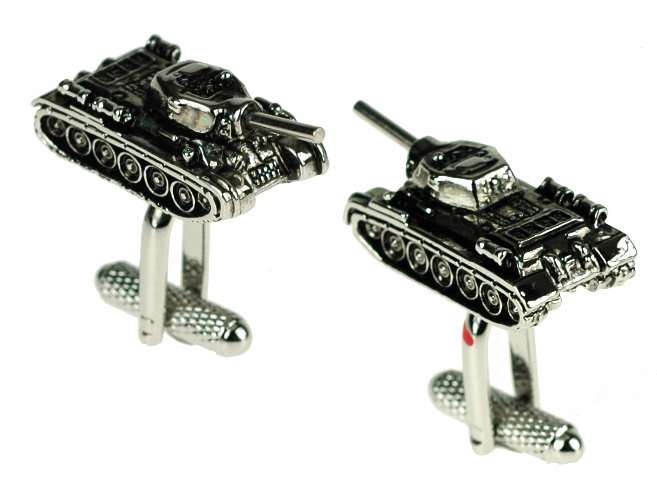 Spinki do mankietów - Zestaw prezentowy Militarny - Wojskowy