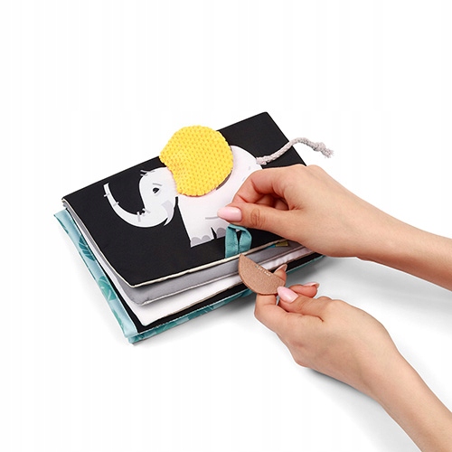 BABYONO Książeczka sensoryczna SAFARI 1564