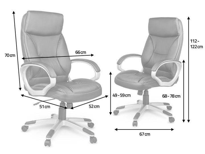 FOTEL BIUROWY OBROTOWY KRZESŁO BIUROWE SOFOTEL