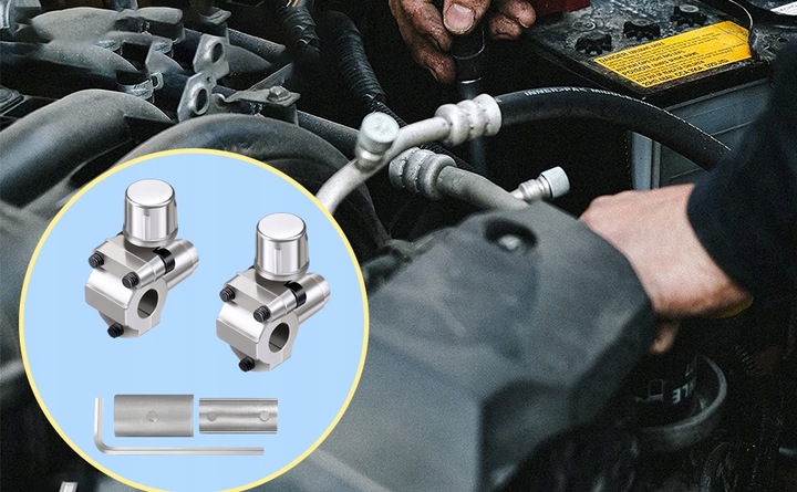 ZAWÓR PRZEBIJAJĄCY KRAN LODÓWKI ZAWÓR KOMPATYBILNY Z 1/4" 5/16" 3/8"