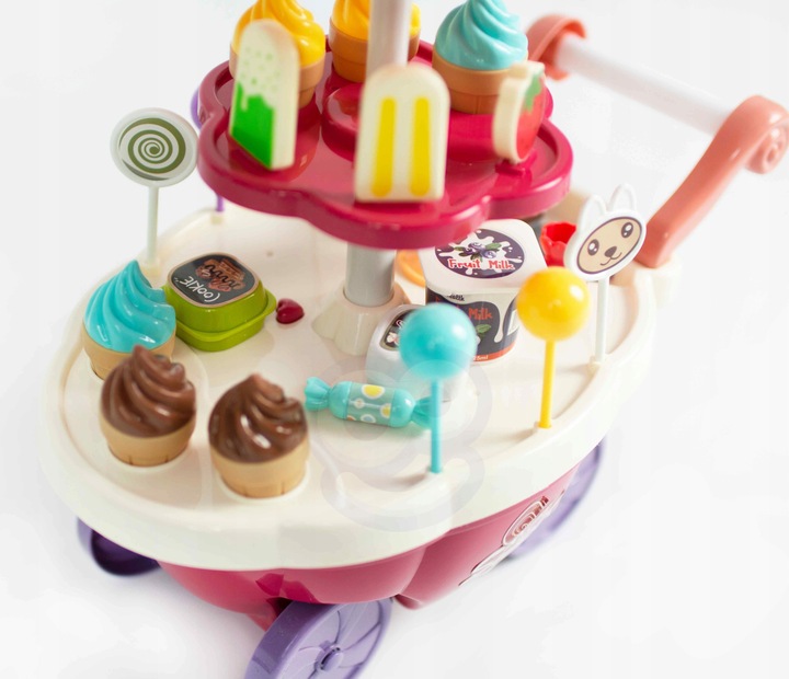 KUCHNIA AKCESORIA SKLEP LODZIARNIA CUKIERNIA SŁODKOŚCI LED DŹWIĘK WOOPIE