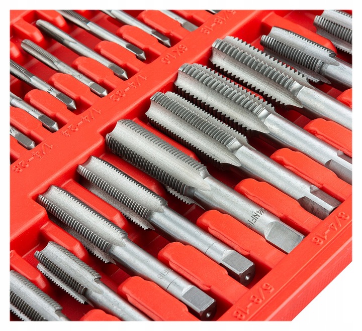 ZESTAW GWINTOWNIKÓW I NARZYNEK 110 el. REDATS