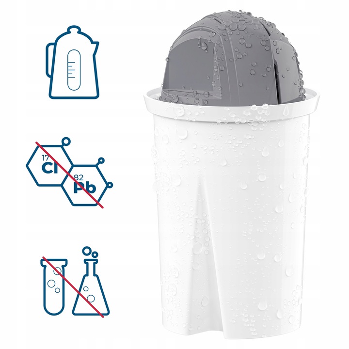 Filtr Wessper Protect do twardej wody do dzbanka Dafi zamiennik - 5 sztuk