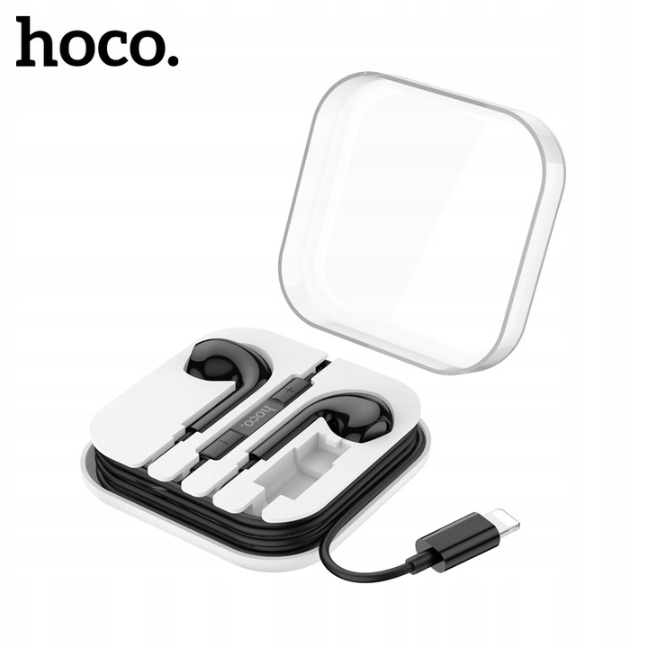 Słuchawki audio douszne sportowe do iPhone 11 12 13 14 mini Plus Pro Max