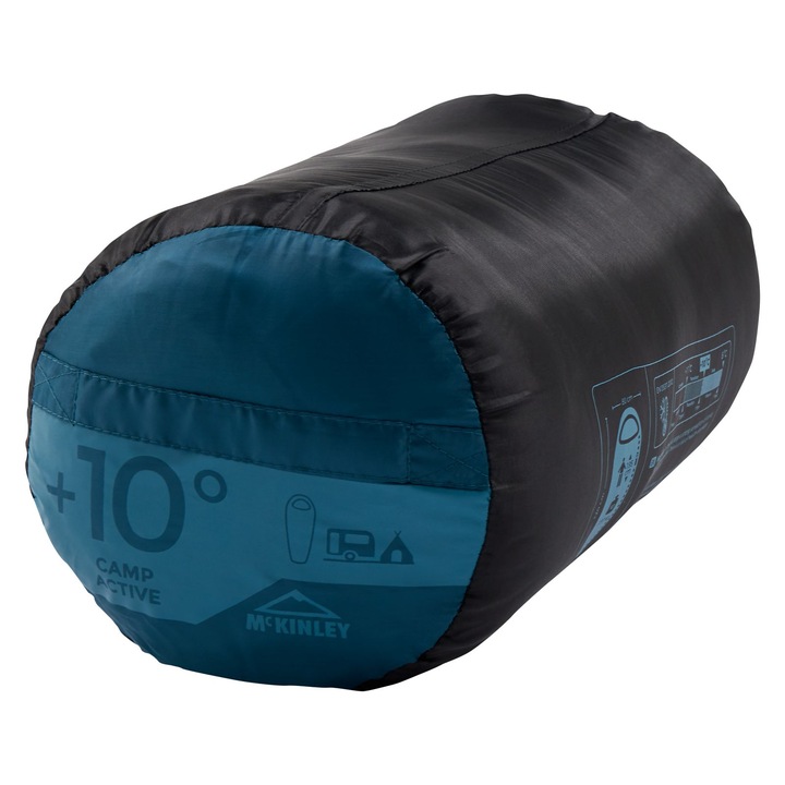 Śpiwór TURYSTYCZNY mumia McKinley Active 10 st 220x80cm 970 g