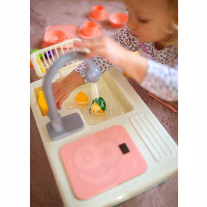 ZLEW ZLEWOZMYWAK KUCHNIA AGD KRAN WODA NACZYNIA AKCESORIA GOTOWANIE KUCHARZ