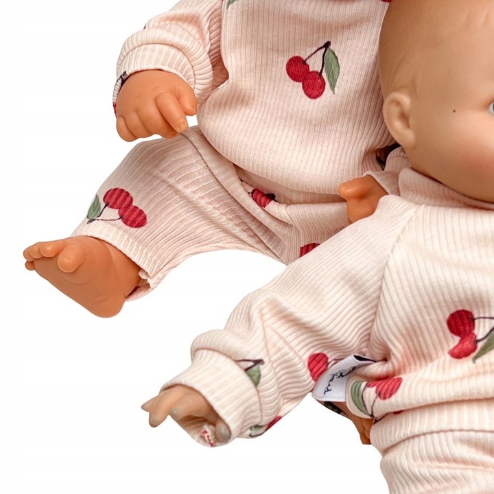 Przytullale, ubranka dla lalki Miniland 32, Minikane 28, dres dla lalki