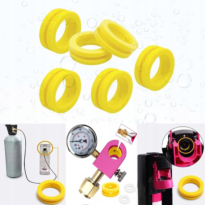 Uszczelka do SodaStream Quick Connect Terra Art 6 sztuk