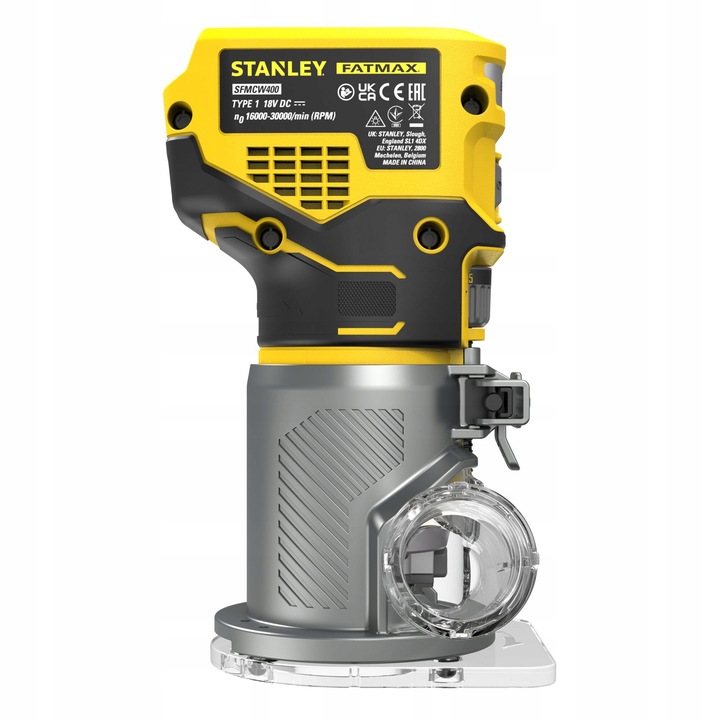 STANLEY AKUMULATOROWA FREZARKA KRAWĘDZIOWA BEZSZCZOTKOWA 18V 8mm SFMCW400B