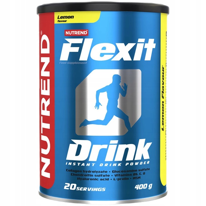NUTREND FLEXIT DRINK 400G ZDROWE STAWY WIĘZADŁA GLUKOZAMINA MSM