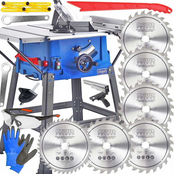 Pilarka Piła Stołowa Przecinarka Krajzega Drewna Hs100s Scheppach Germ