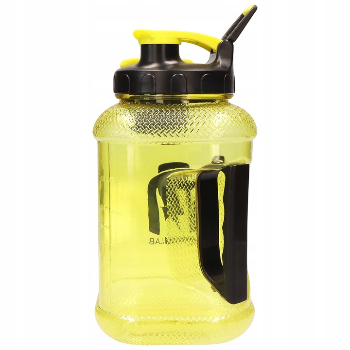 WATER JUG NA WODĘ BIDON BUTELKA Z MIARKĄ 1,89l WBUDOWANY POJEMNIK hiro