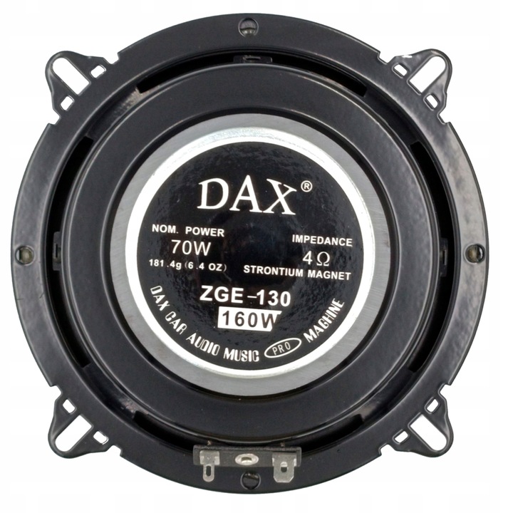 MOCNE BASOWE GŁOŚNIKI SAMOCHODOWE 13CM 130MM 160W RENAULT DACIA BMW CITROEN