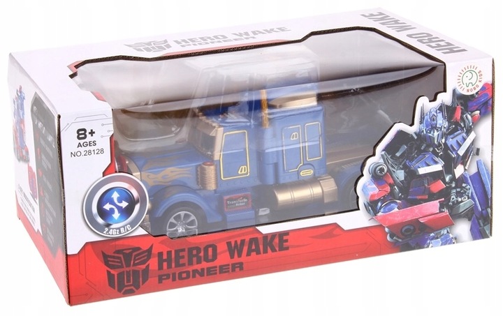 Auto Robot Transformujący Sterowany Samochód na Baterie Autobot RC