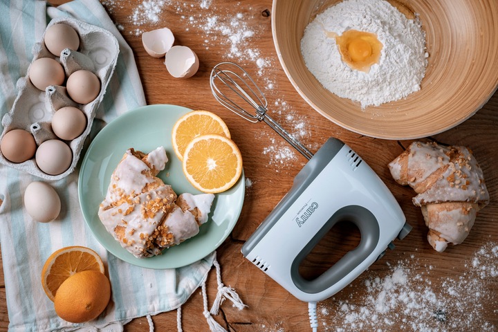 MIKSER RĘCZNY 750W ROBOT KUCHENNY TURBO 4 KOŃCÓWKI