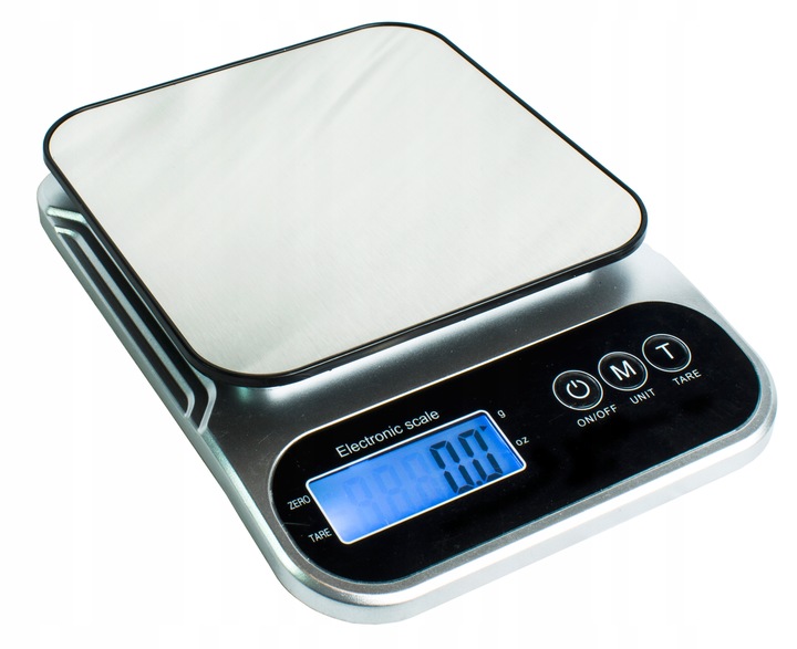 ELEKTRONICZNA WAGA KUCHENNA PRECYZYJNA 3KG/0,1g CYFROWA DOMOWA DOKŁADNA LCD