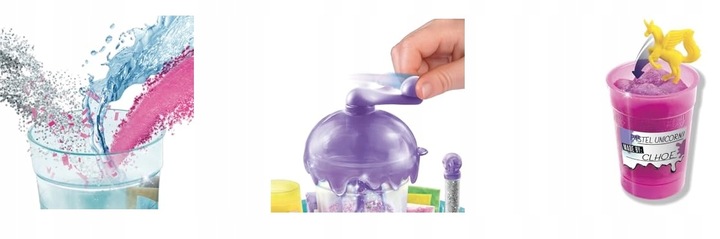 ZESTAW SLIMY SLIME DIY FABRYKA MIKSER DO ROBIENIA GLUTÓW DLA DZIECI