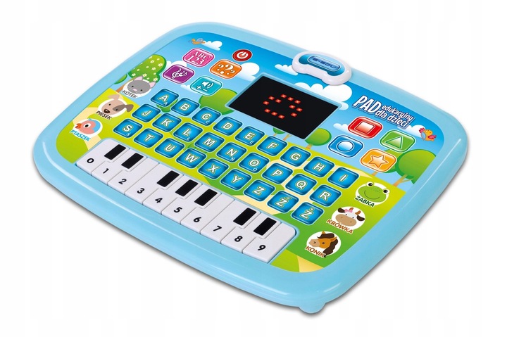 LAPTOP TABLET DOTYKOWY EDUKACYJNY KOMPUTER LCD PL