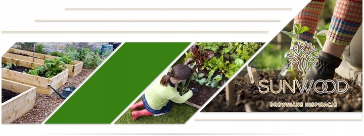 Skrzynie na Warzywa WARZYWNIAK Impregnowany 200x120 Inspekt EKO + Poradnik