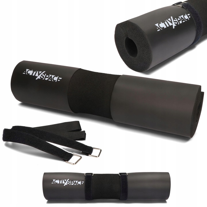 OCHRANIACZ PIANKA OSŁONA NA GRYF SZTANGĘ CZARNA PRZYSIADY HIP THRUST PAD AS