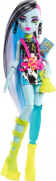 MONSTER HIGH STRASZYSEKRETY FRANKIE STEIN S3 NEONOWA HNF79
