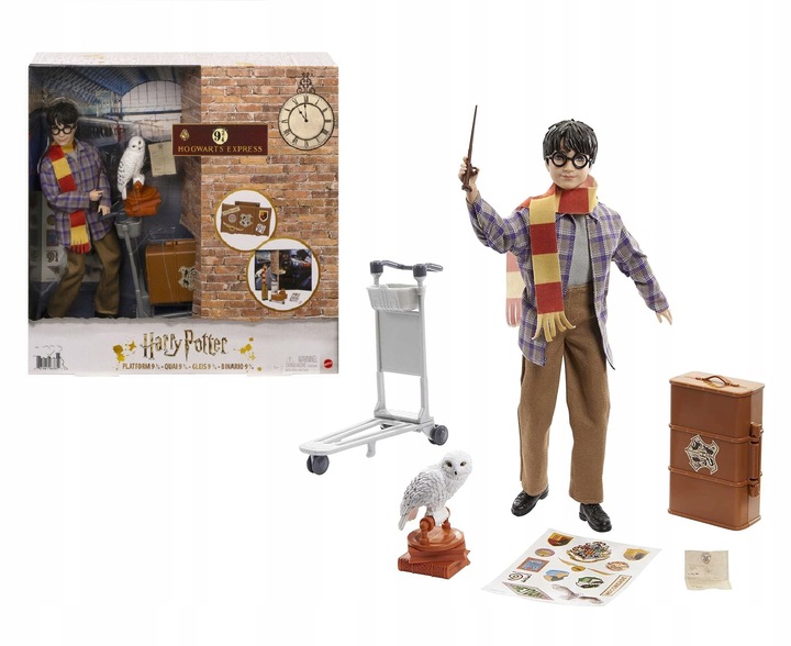 LALKA HARRY POTTER NA PERONIE HOGWARTS GXW31