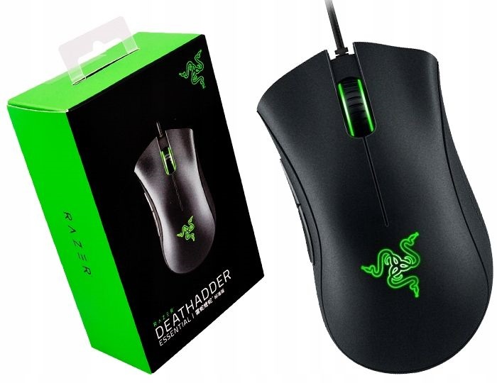 Myszka przewodowa Razer DeathAdder Essential sensor optyczny