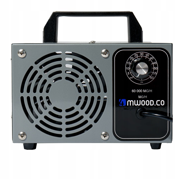 OZONATOR GENERATOR OZONU OCZYSZCZACZ DO POWIETRZA 60 000 mg/h +TIMER 110W