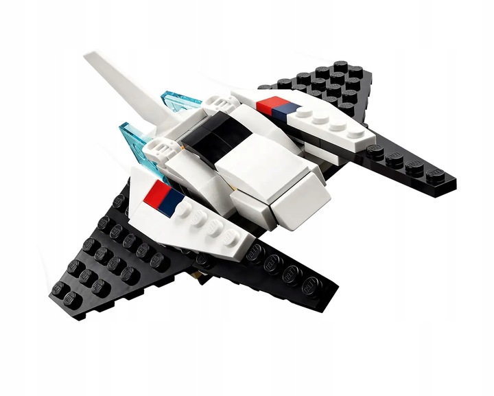 KLOCKI LEGO CREATOR 3w1 PROM KOSMICZNY ASTRONAUTA PREZENT DLA 6,7,8 LATKA