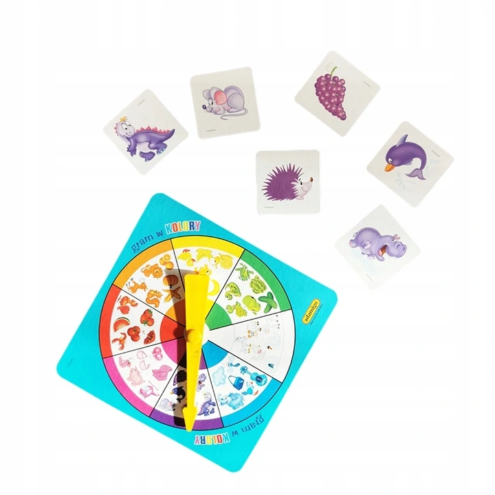 Gram W Kolory Gra Edukacyjna Dla 4 Latka Przedszkolaków 3+ Adamigo