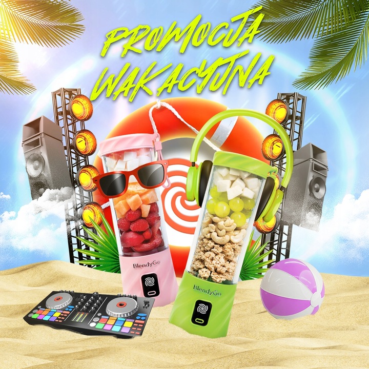 Oryginalny Blender BlendyGo 3 - Bezprzewodowy USB | Blender Nowej Generacji