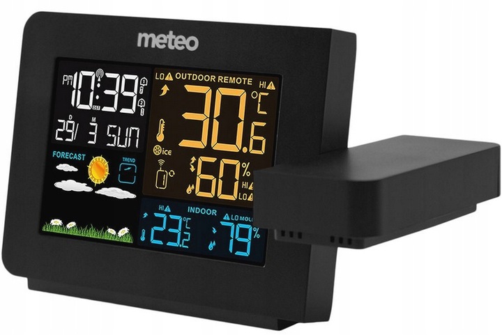 STACJA POGODOWA METEO SP79 Z Projektorem