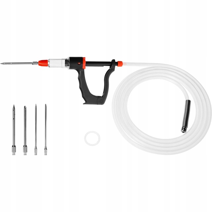 PÓŁAUTOMATYCZNA NASTRZYKIWARKA WĘDLINIARSKA do MIĘSA + ZESTAW IGIEŁ BROWIN