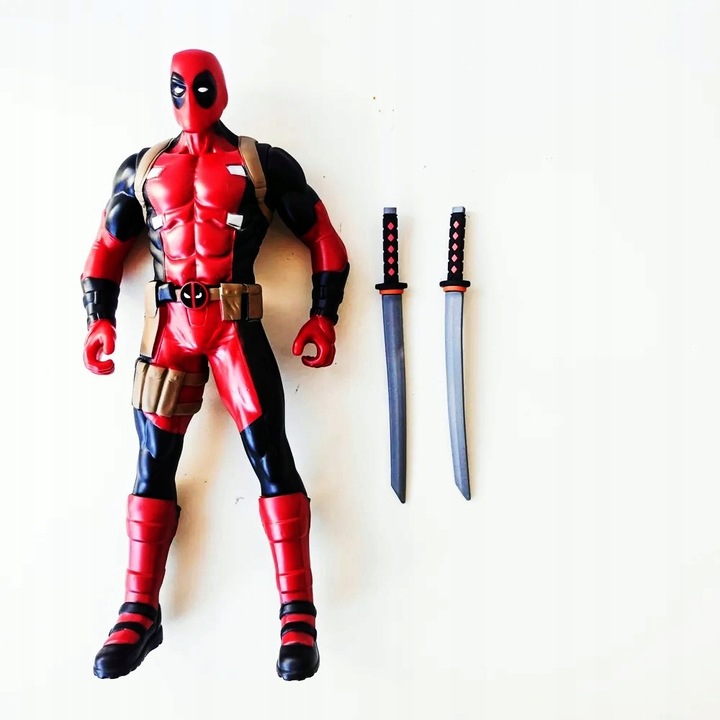 FIGURKA DEADPOOL DUŻA olbrzymia 34 cm, DEADPOOL & WOLVERINE 2024