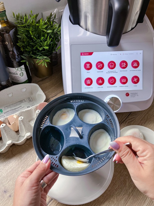 NAKŁADKA DO GOTOWANIA JAJEK w Monsieur Cuisine | Lidlomix SMART CONNECT HIT