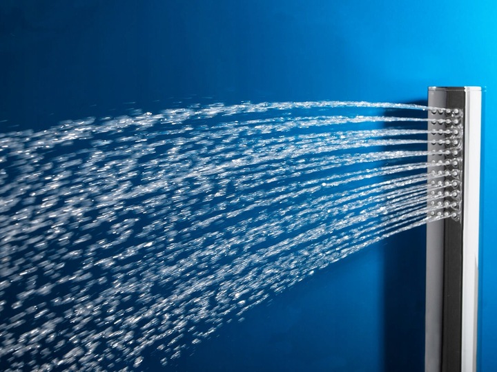 SŁUCHAWKA PRYSZNICOWA designerska ECOVAND POP OSZCZĘDNA -65% WODY 5.7 L/MIN