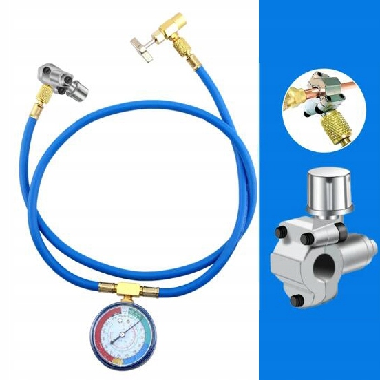 ZAWÓR PRZEBIJAJĄCY KRAN LODÓWKI ZAWÓR KOMPATYBILNY Z 1/4" 5/16" 3/8"