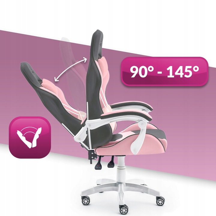 FOTEL GAMINGOWY DLA GRACZA BIUROWY HELL'S