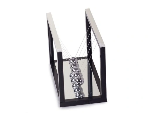 WAHADŁO KULKI KULE NEWTONA NA BIURKO DUŻE LUSTRO