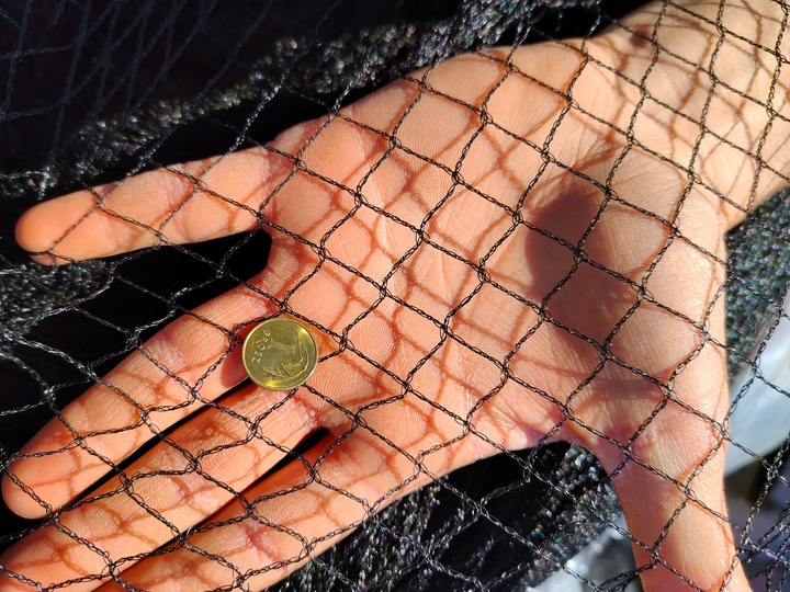 MOCNA SIATKA przeciw PTAKOM na BALKON na Drzewka Wolierę 7,5 x 7,5 m