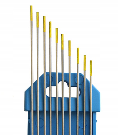 Elektroda wolframowa do spawarki TIG złota WL15 2,4 x 175 mm 10 sztuk