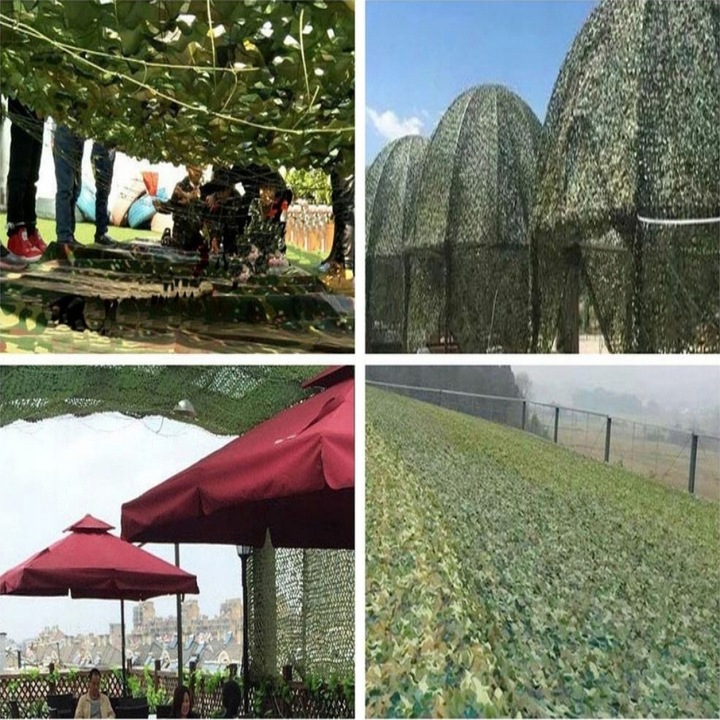 Siatka Maskująca Wojskowa Ogrodowa 3x5 Kamuflaż