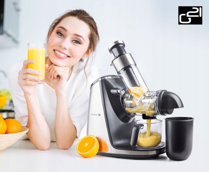 G21 Gracioso wyciskarka wolnoobrotowa pozioma 200W