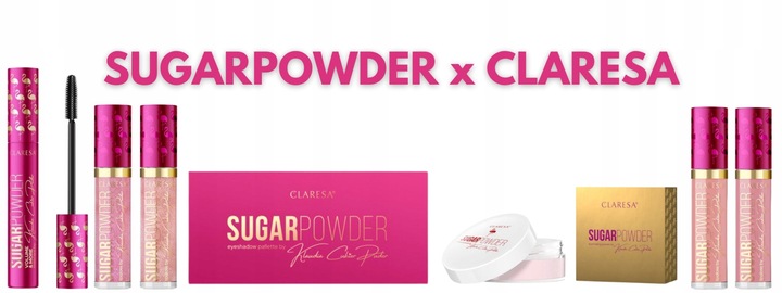 Claresa SugarPowder Błyszczyk do Ust 04 Pinkobello