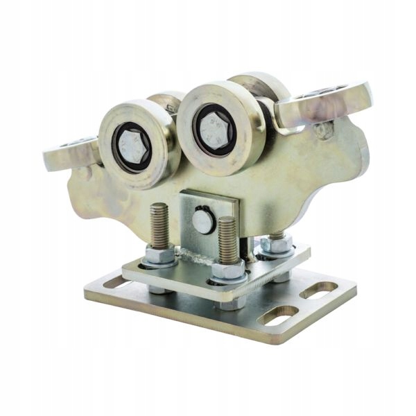 ZESTAW wózek wózki rolki do bramy przesuwnej 70x70 MADE IN POLAND 6 rolek