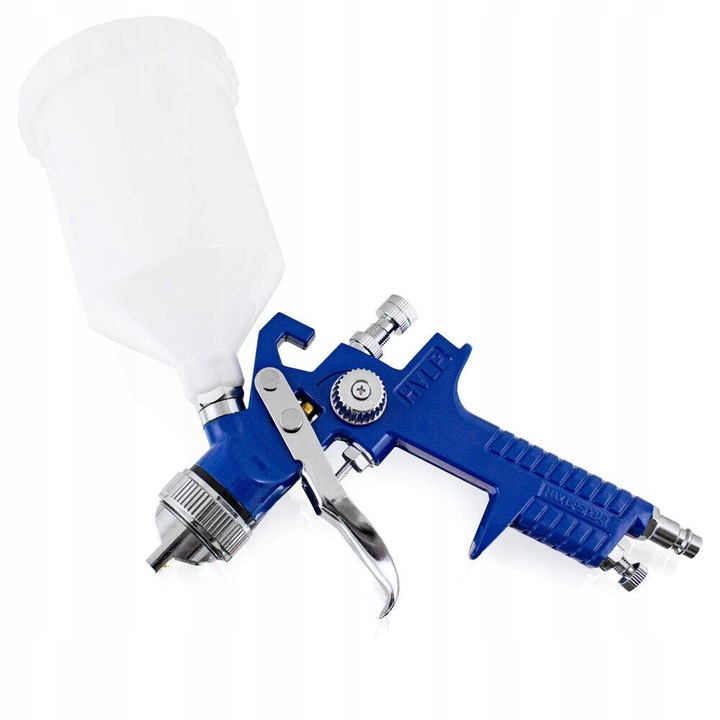 Pistolet Malarski z pojemnikiem 600ml HVLP + dysze