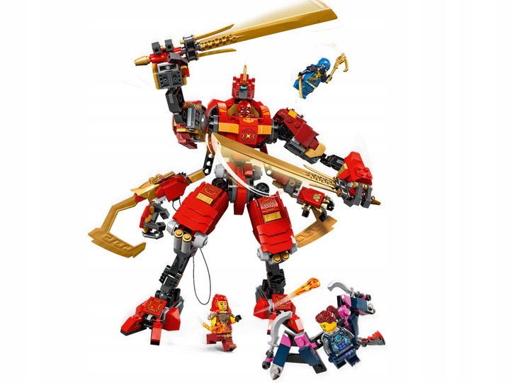 LEGO NINJAGO 71812 WSPINACZKOWY MECH NINJA KAIA