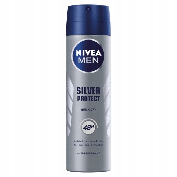 NIVEA Antyperspirant Silver Protect Men 150m