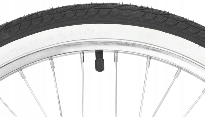 Rower dziecięcy INDIANA Moena 20 cali dla dziewczynki Biały